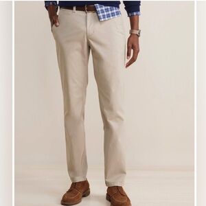 Vineyard Vines Men’s Breaker Pant Color Light Khaki Size 36x30